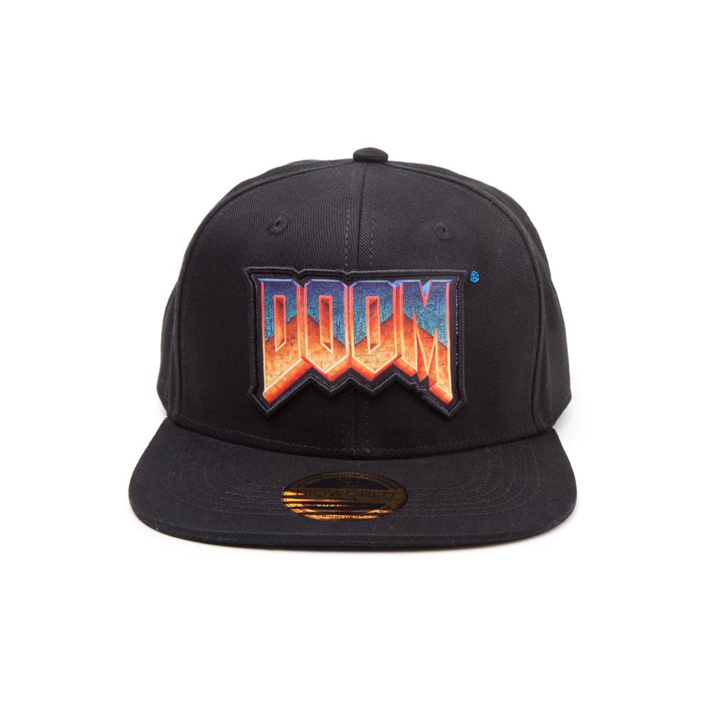 Doom - Logo Snapback Pet - Zwart